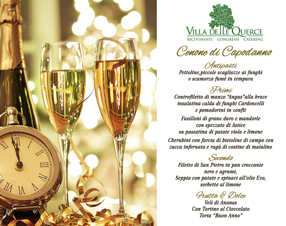 cenonedicapodanno Villa delle Querce